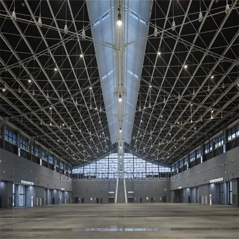 Steel Structures for Churches, Warehouses and Amphitheaters