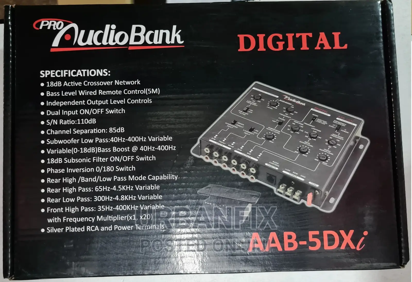 5 Channel Audio Bank Crossover