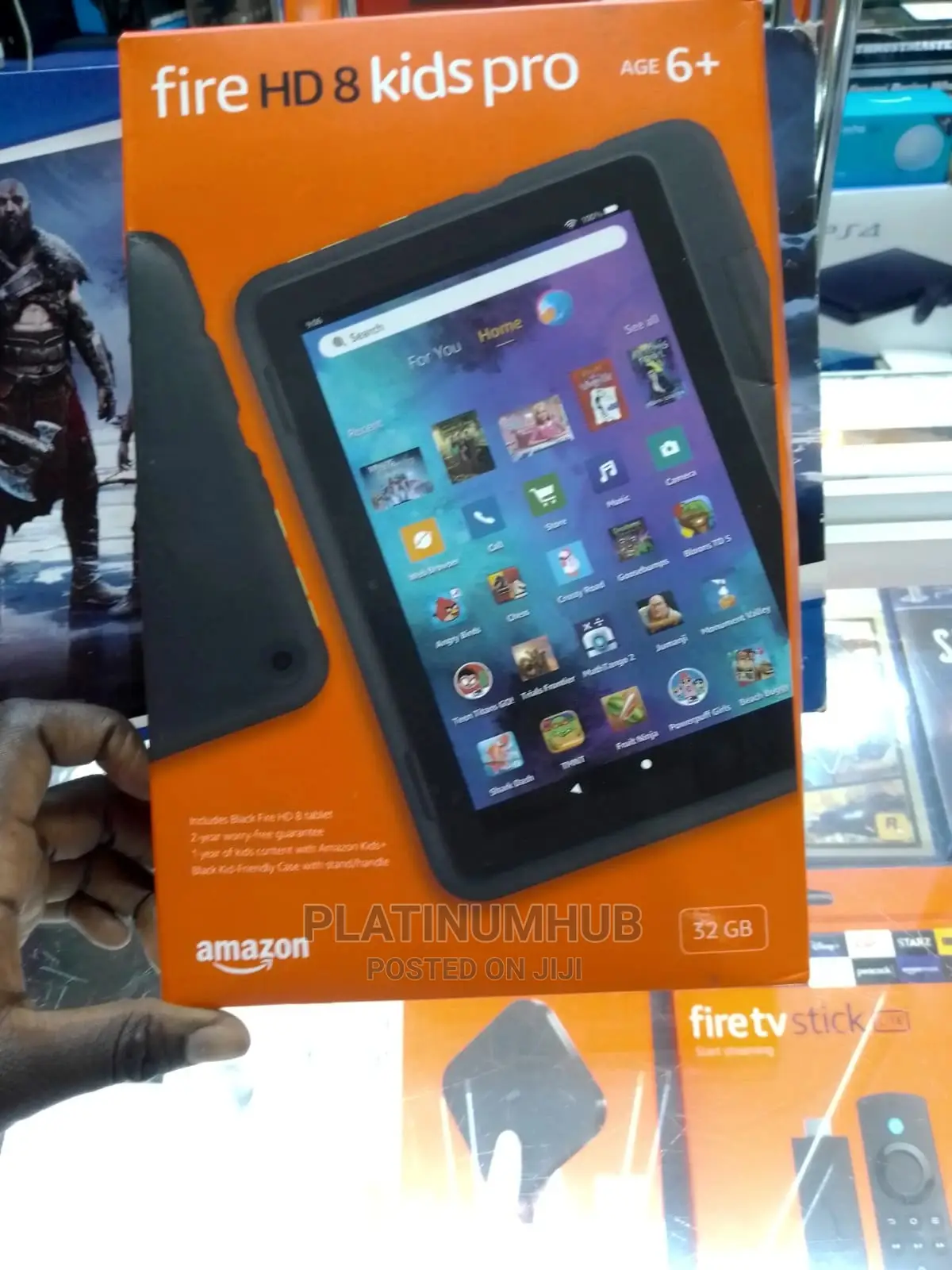 New Amazon Fire HD 8 Kids Pro 32 GB Black