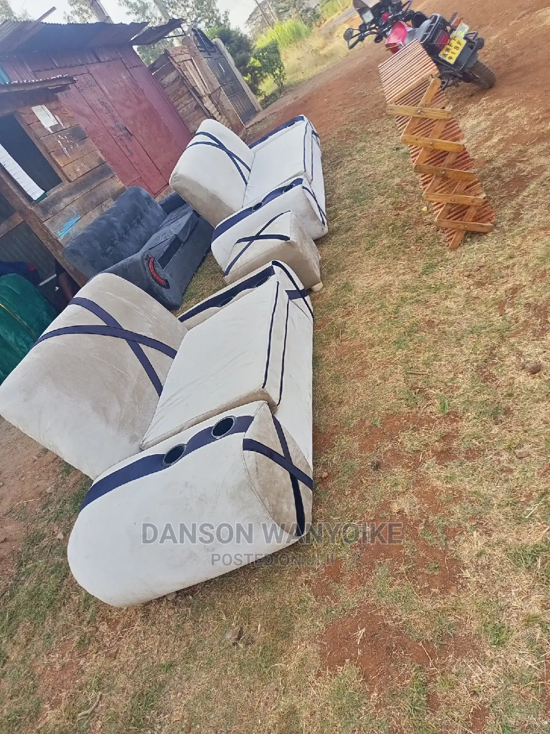 Five Sofa With a Puff on Sale