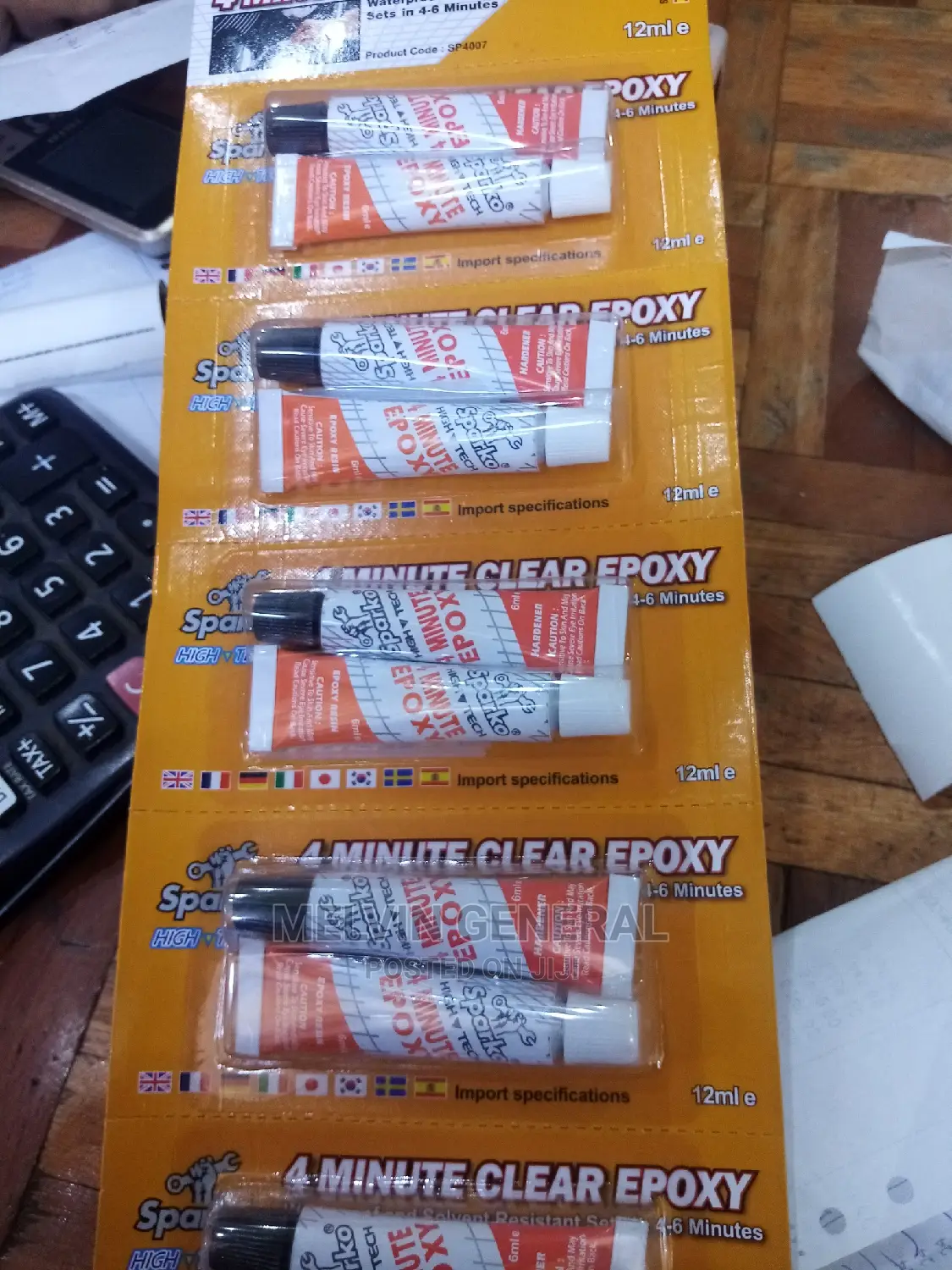 Sparko Clear Epoxyl 12ml