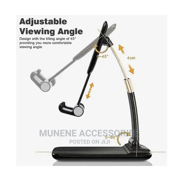 Desktop Mobile Phone TABLET Stand HOLDER, ADJUSTABLE Medium