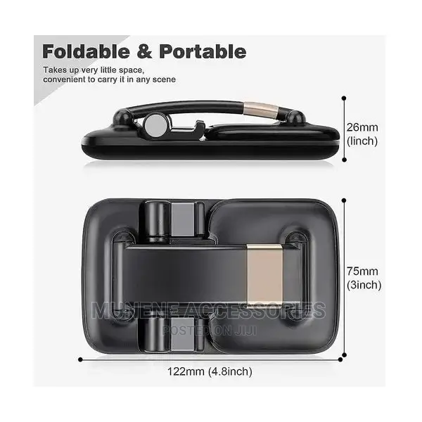 Desktop Mobile Phone TABLET Stand HOLDER, ADJUSTABLE Medium