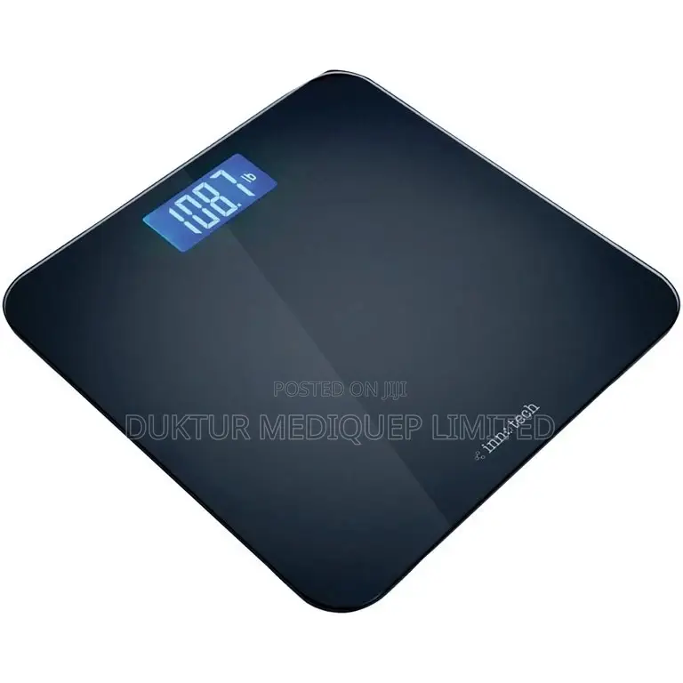 Innotech Digital Bathroom Scale With Easy-to-read Backlit