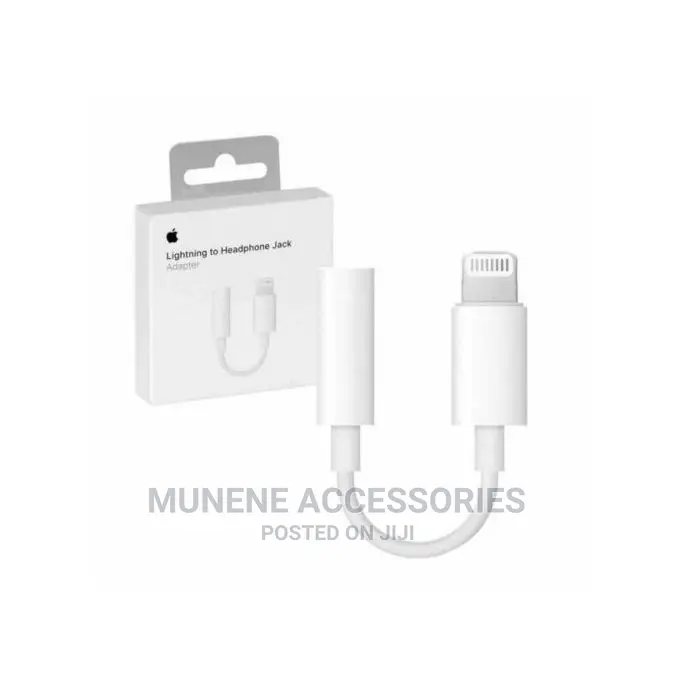 Apple LIGHTNING Headphone Cable 3.5mm Jack Adapter iPhone 11