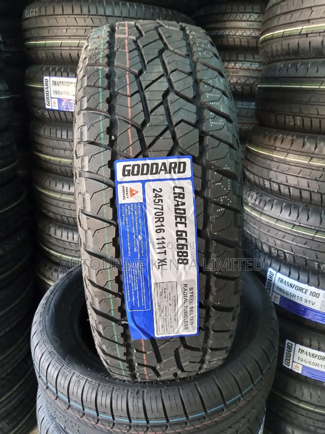 245/70r16 Goddard Tyre