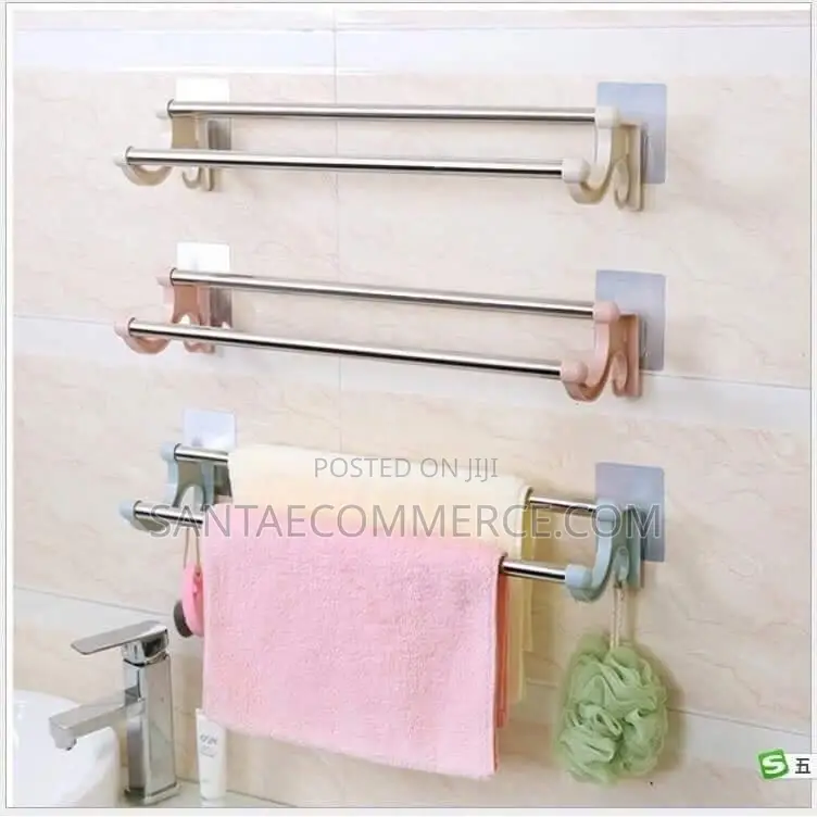 30cm Double Pole Towel Holder