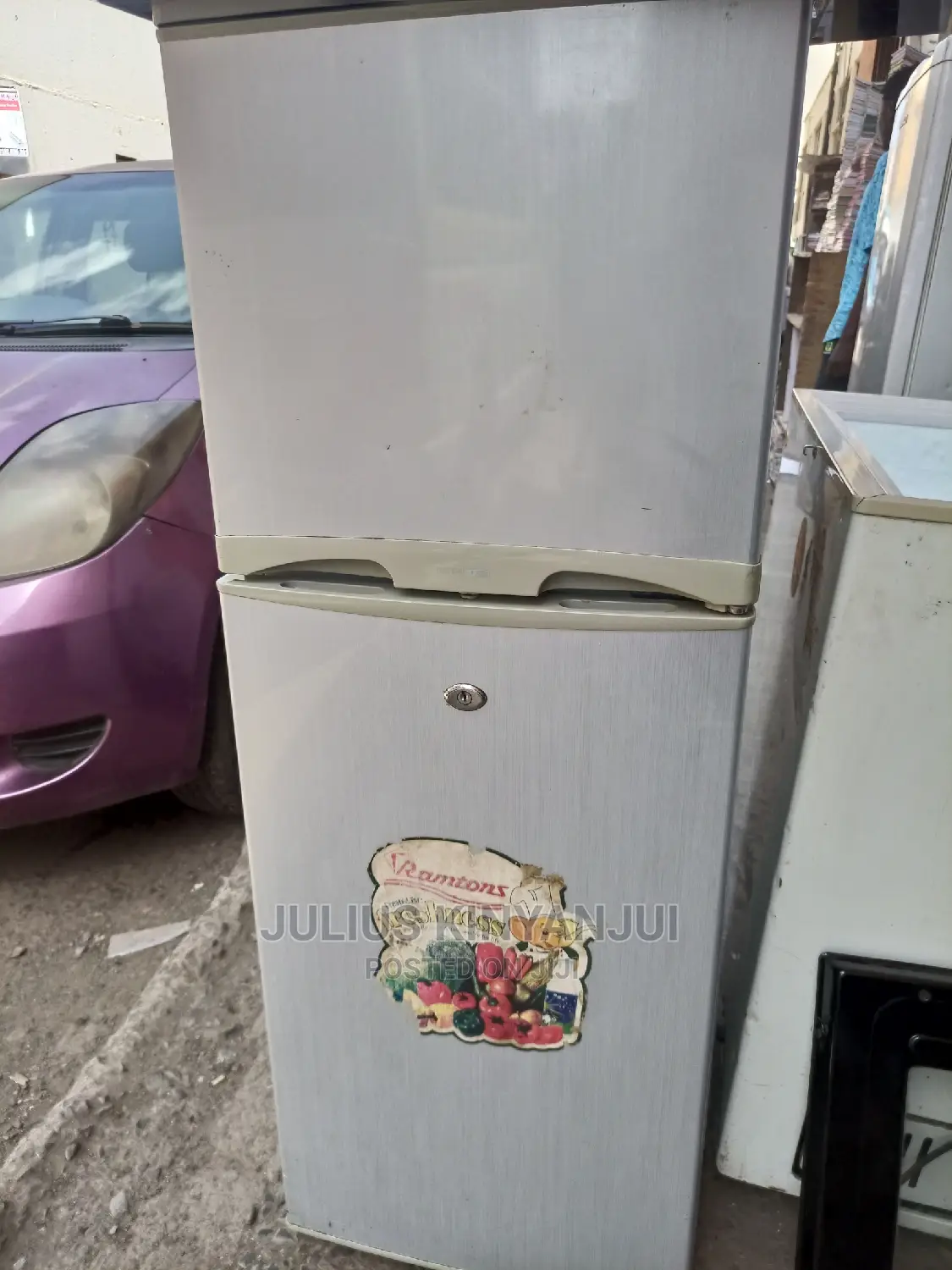 Mini Double Door Fridge