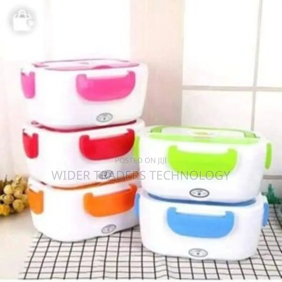 Electric Lunch Box Silver Coated