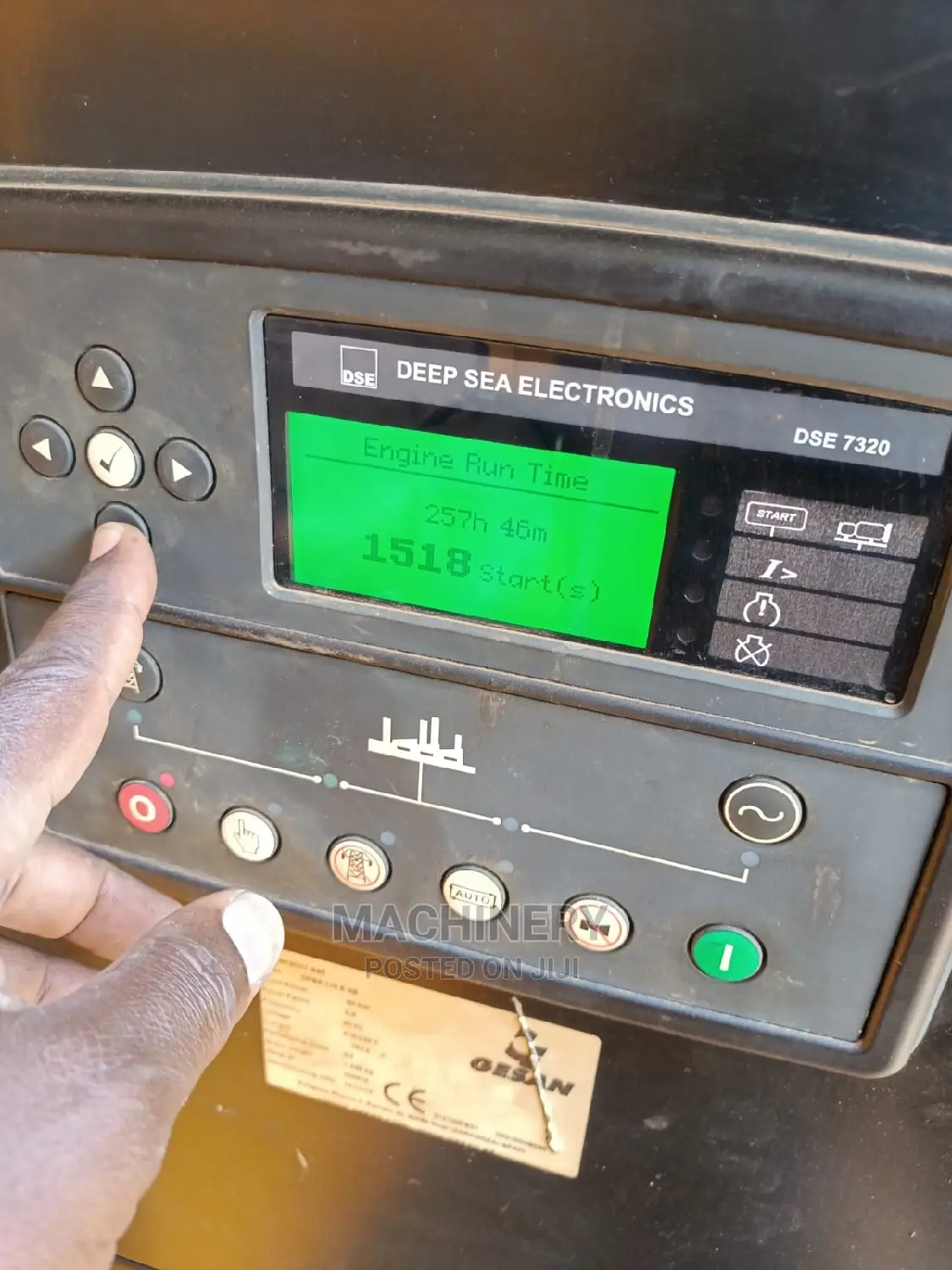 100/110kva Used Ex Uk Perkins Generator