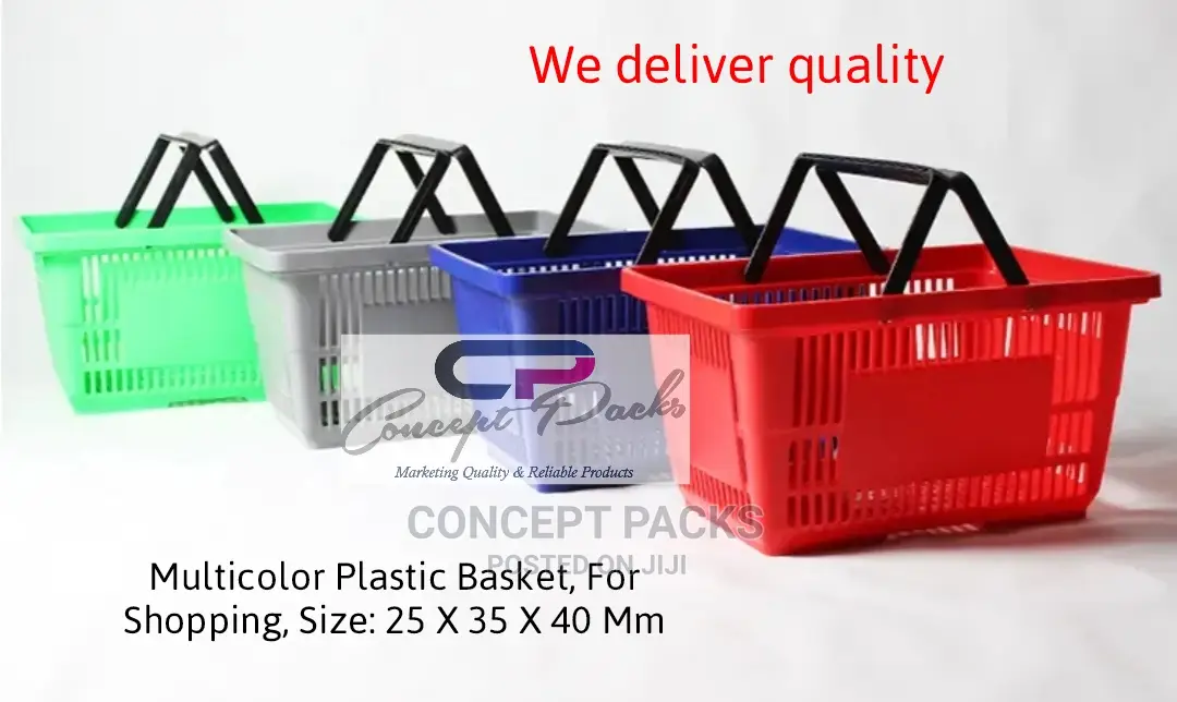 Concept Supermarket Shopping Basket. Size : L44*W31*H24cm