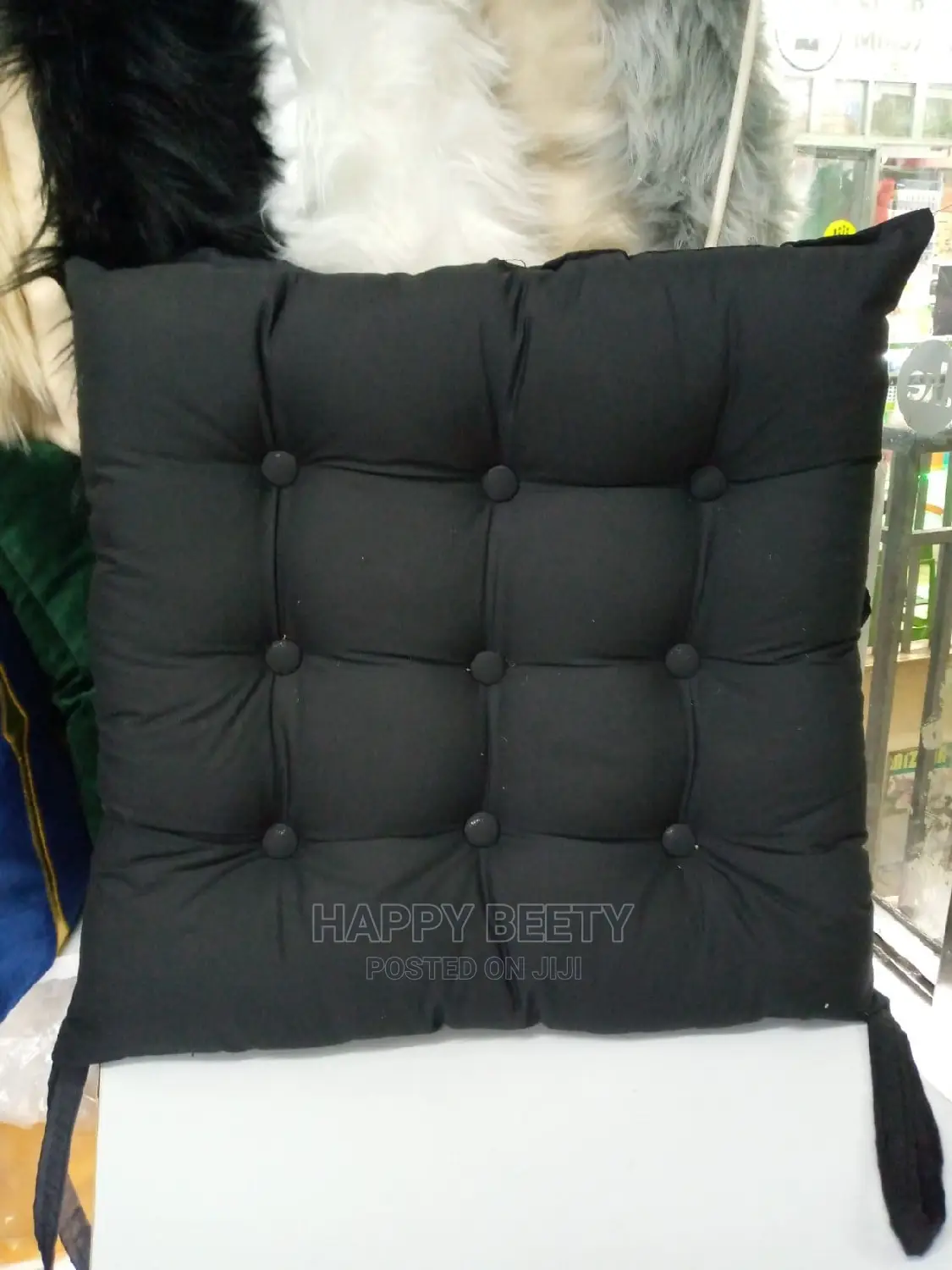 Soft Fiber Filled Seat Pads/Chair Comforters
