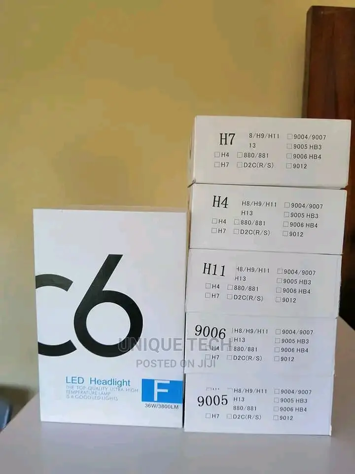 H4 H11 Car Led Headlight/Fog Bulbs - 36w 3800lumens