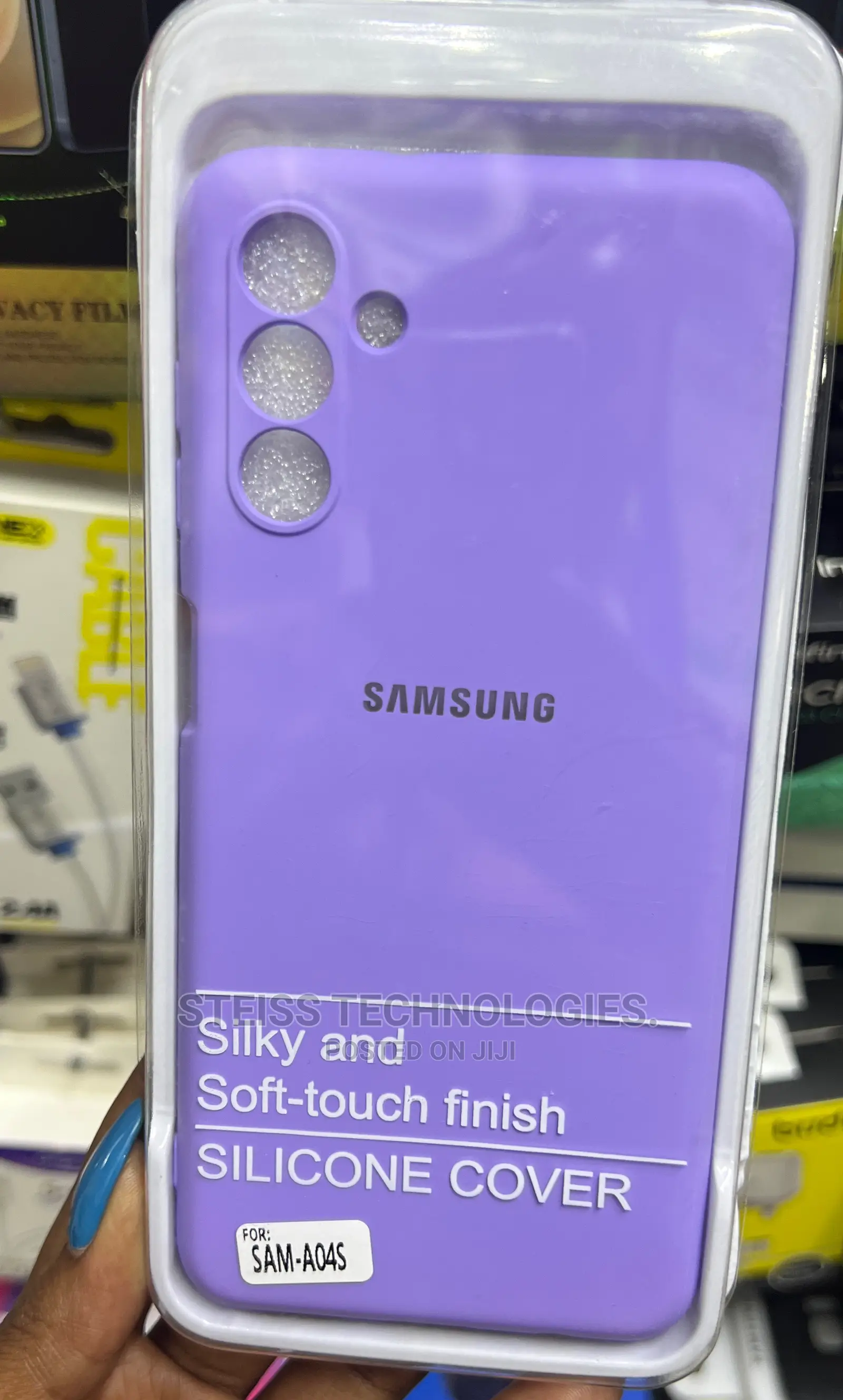 A04s-Silicon Backcase.