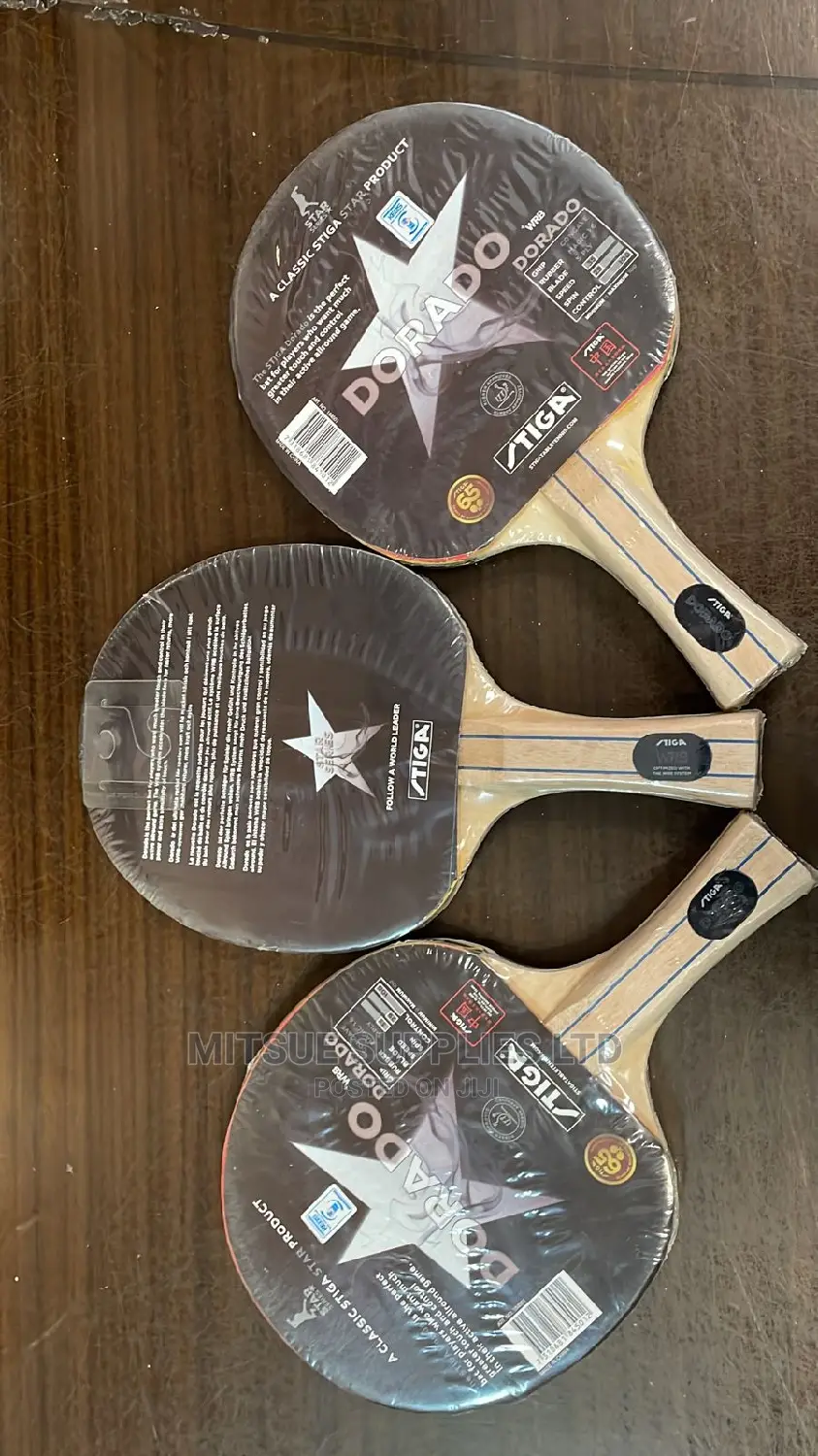 Stiga Dorado Table Tennis Bat Beginner Rating