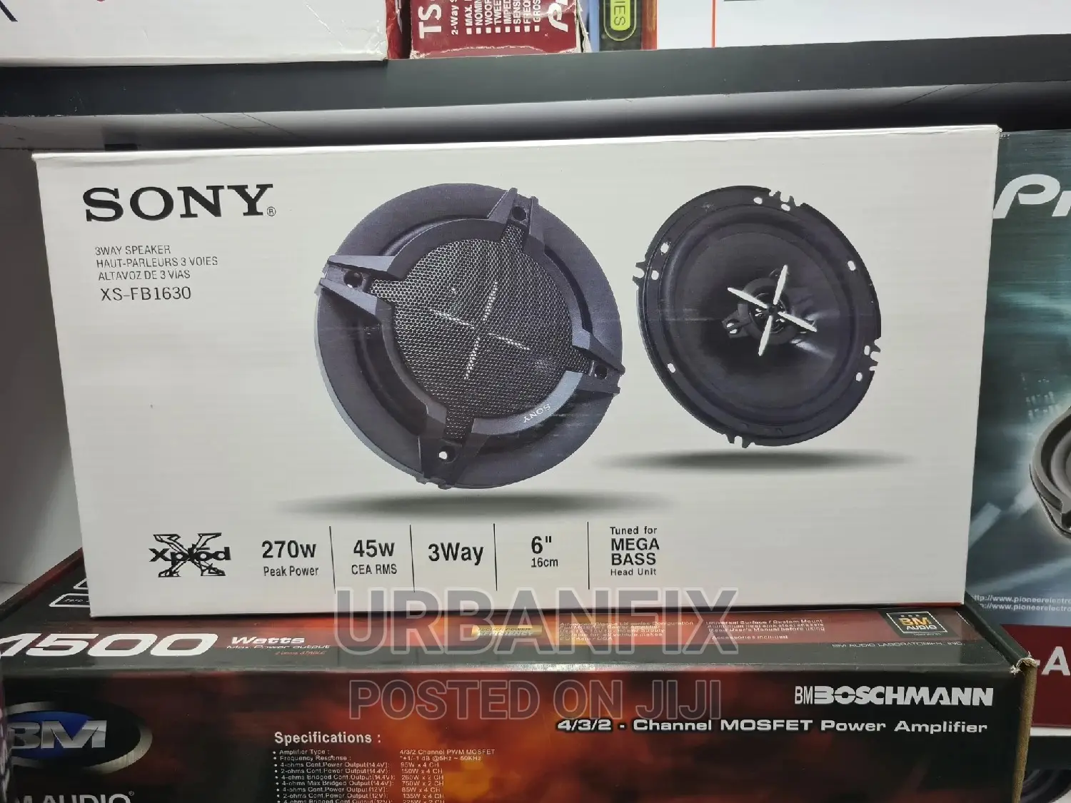 Sony 6 Inch Round Midrange Speakers- A Pair