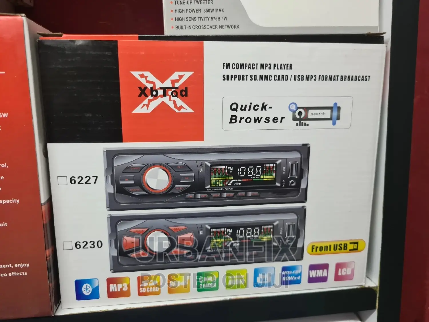 Xplode Bluetooth Car Radio With Fm, Usb, Aux