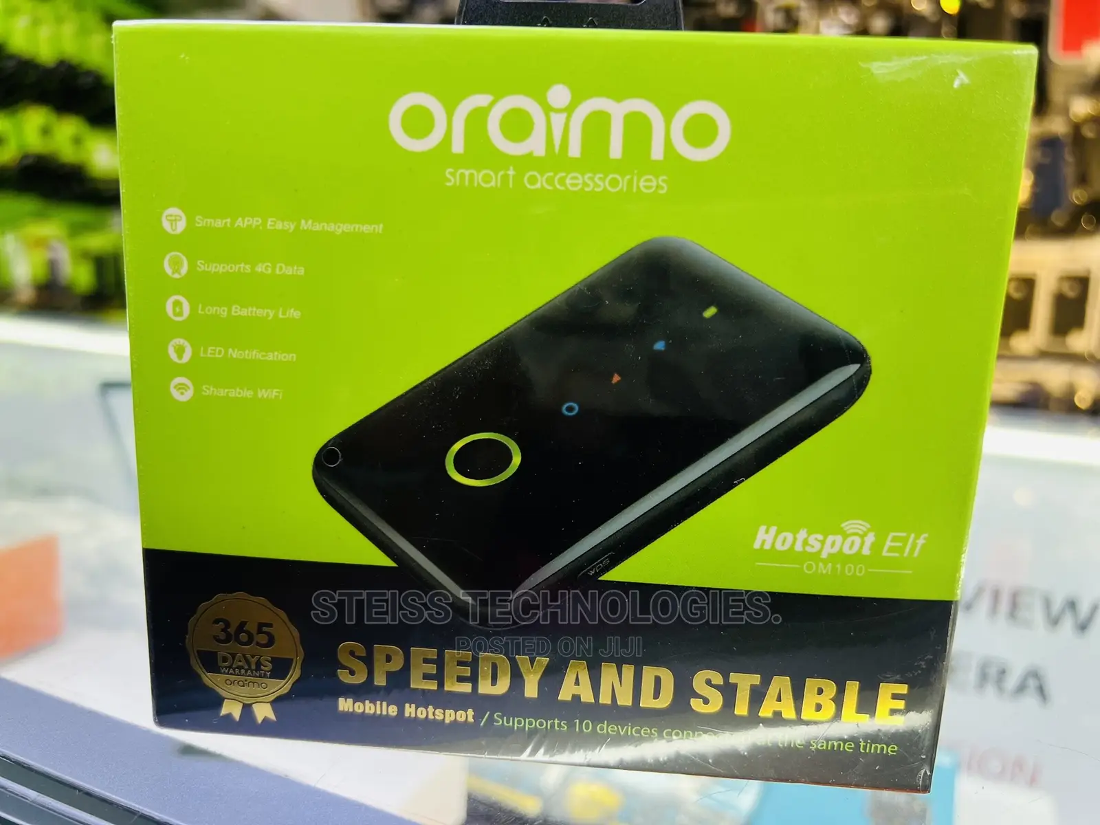 Hotspot Elf Oraimo Portable Mifi.