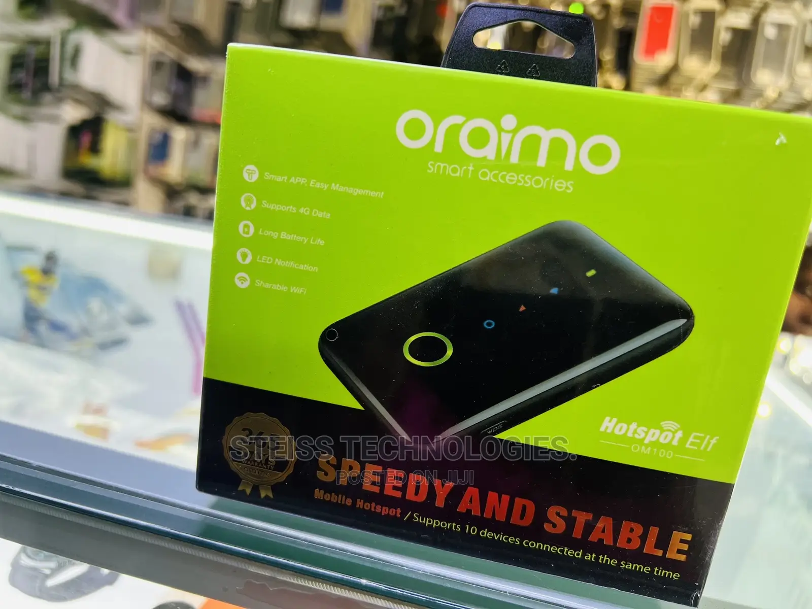 Hotspot Elf Oraimo Portable Mifi.