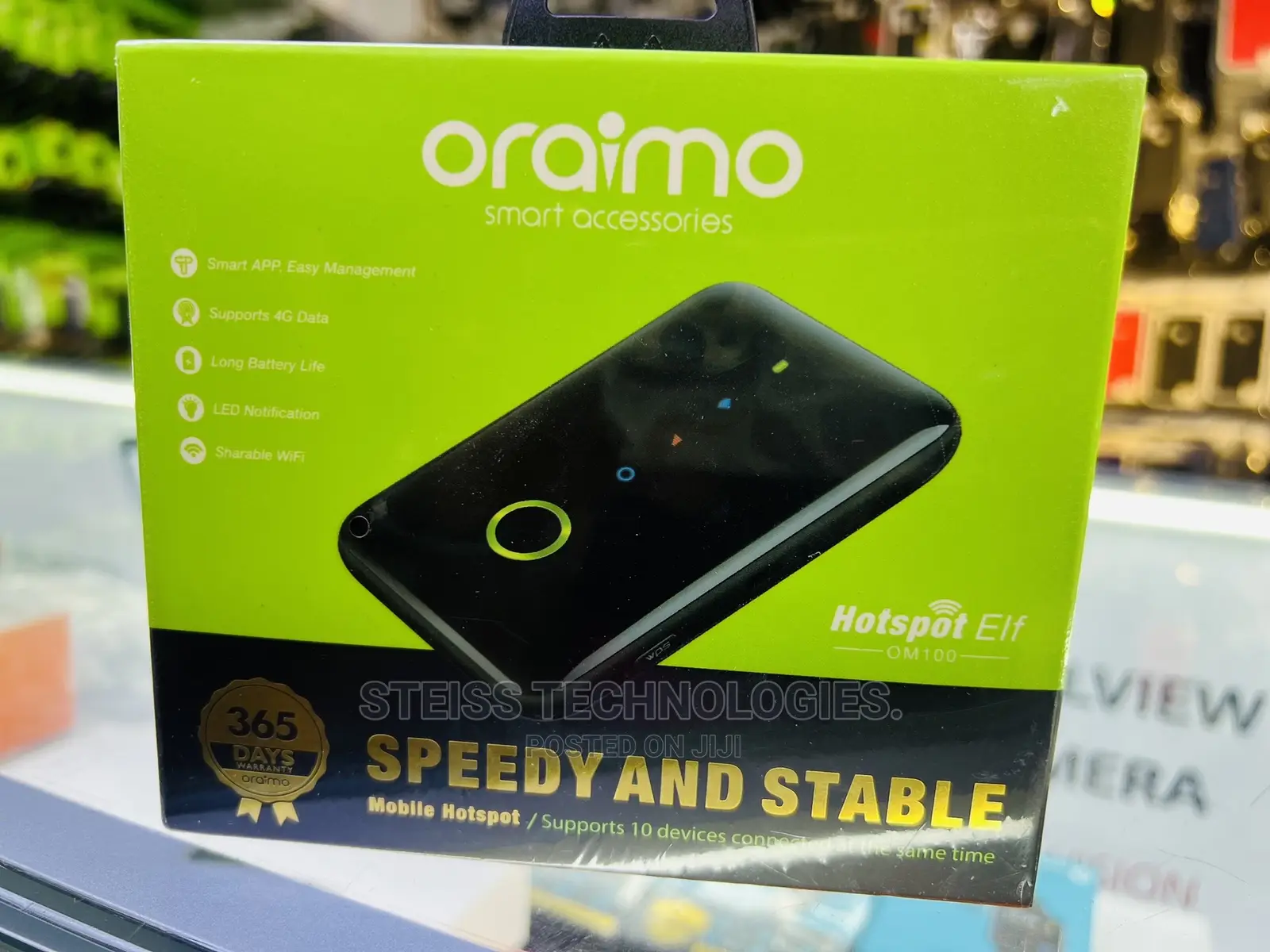 Hotspot Elf Oraimo Portable Mifi.