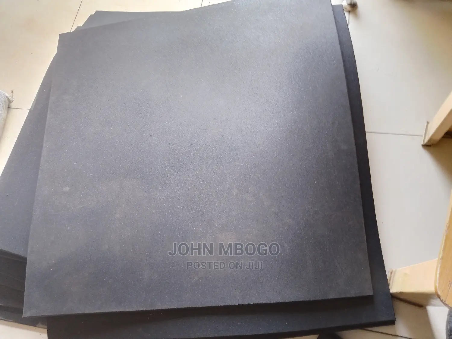 Interlocking Gym Rubber Mat.