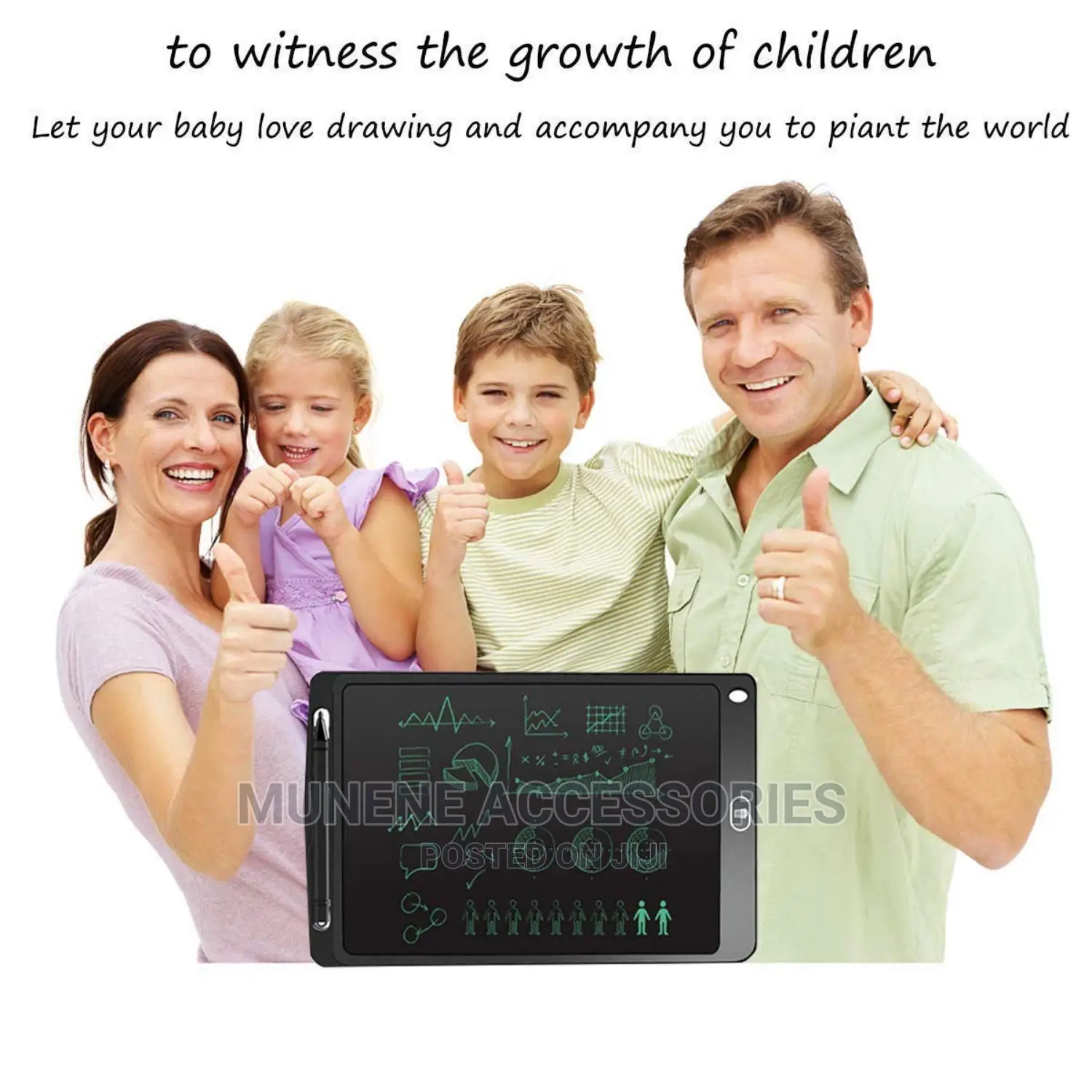 LCD Drawing Writing Tablet 8.5 Inch/ 21.8cm Screen Kids PAD