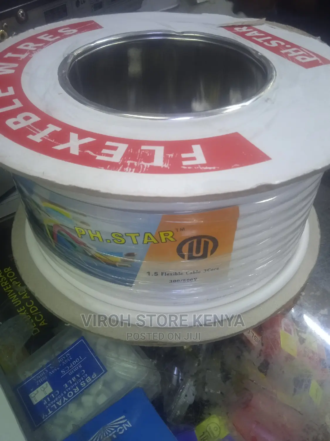 1.55mm Flexible Electrical Wiring Cable 3core 300/500v