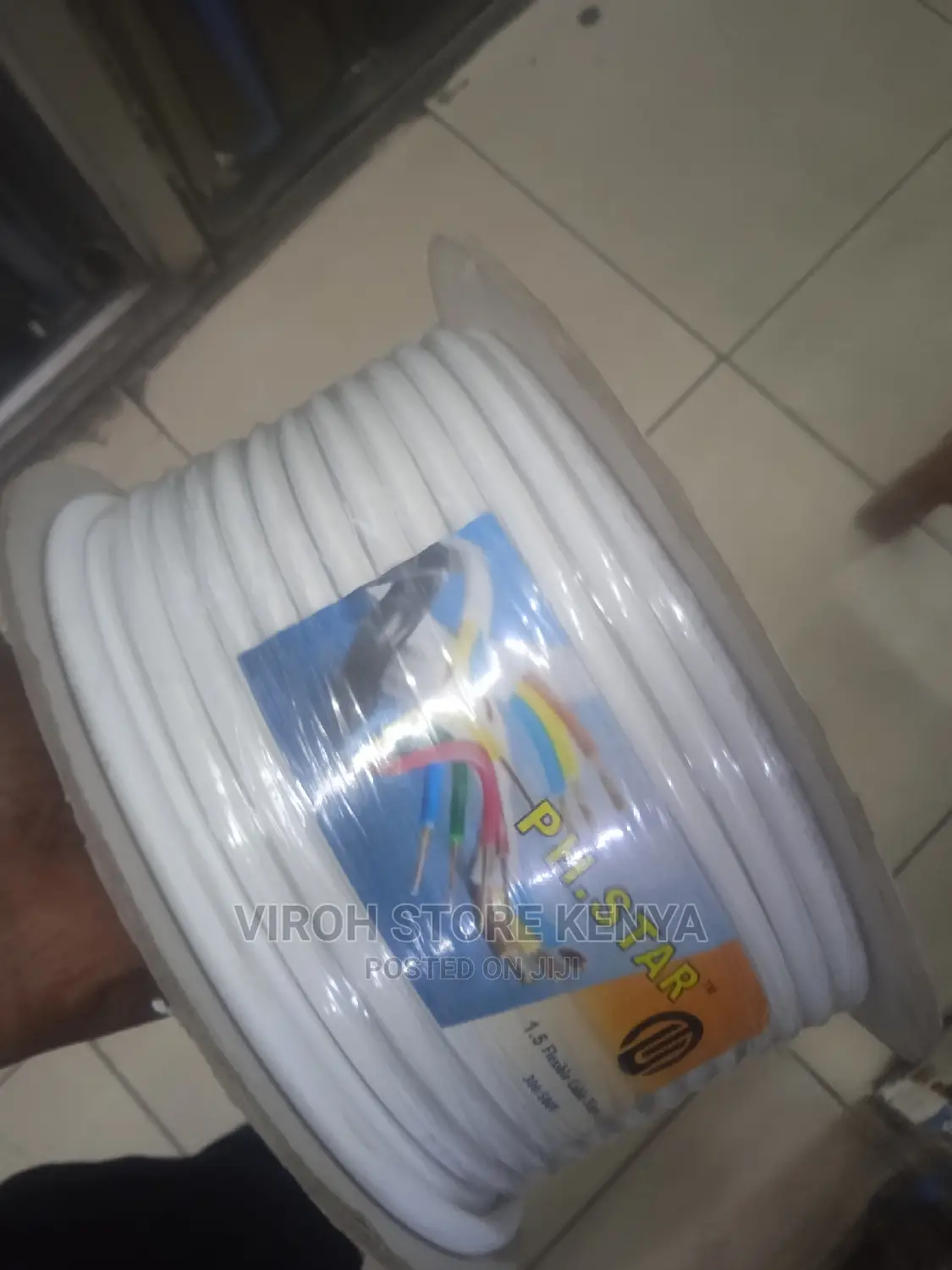 Original 1.5mm P.V.C Insulated Electric Cable 300/500v