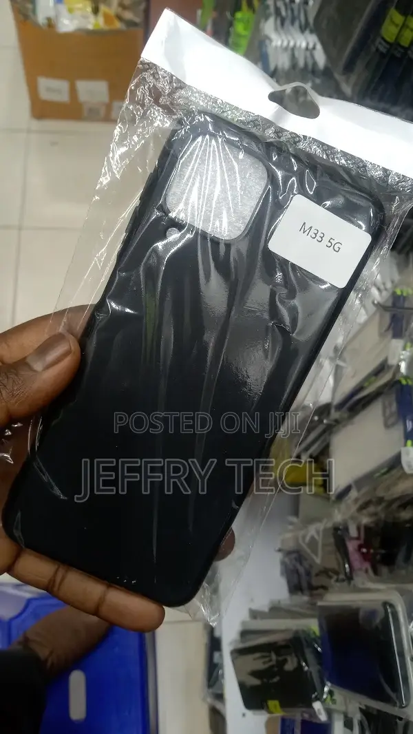Back Case Silicon Samsung Galaxy M33 5G Black
