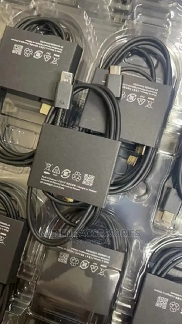 Samsung 5A USB Type C to Type C Cable 3A 45W Pd Compatible
