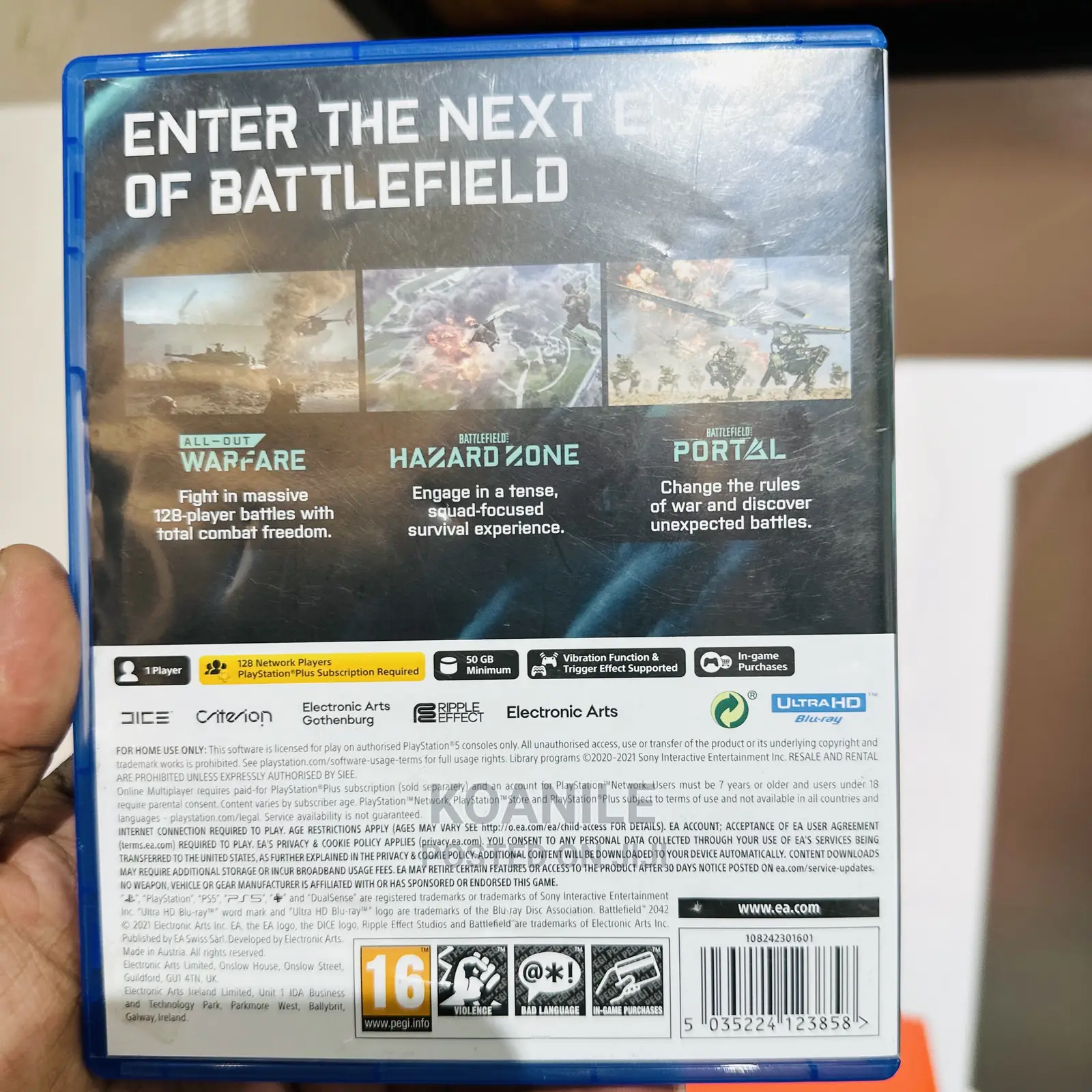 PS5 Battlefield 2042