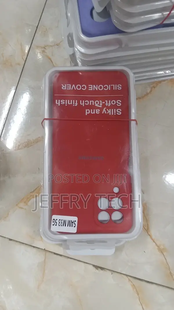 Samsung Galaxy M33 5G Pure Color Liquid Silicone Shockproof