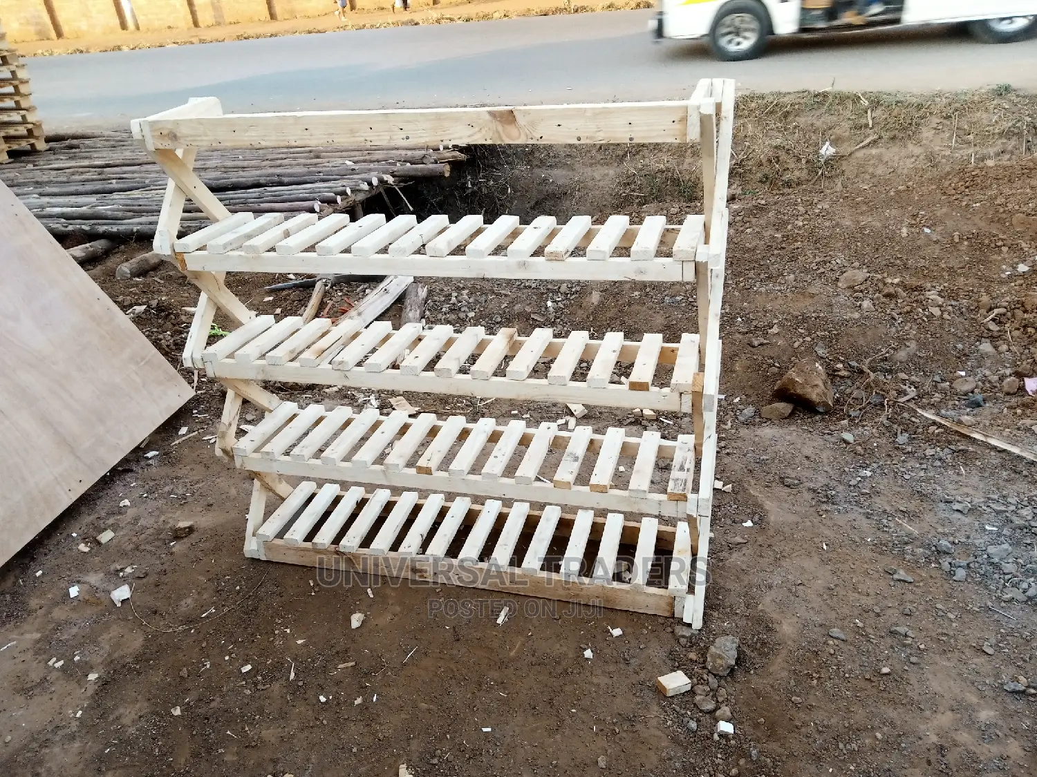 Pallet Shoe Rack