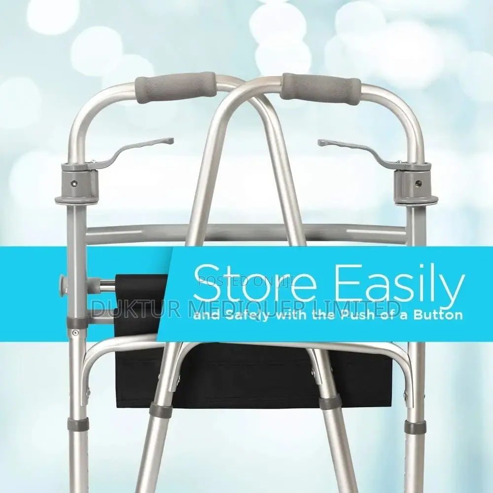 Walker With Seat - Lightweight Medical Walking Frame