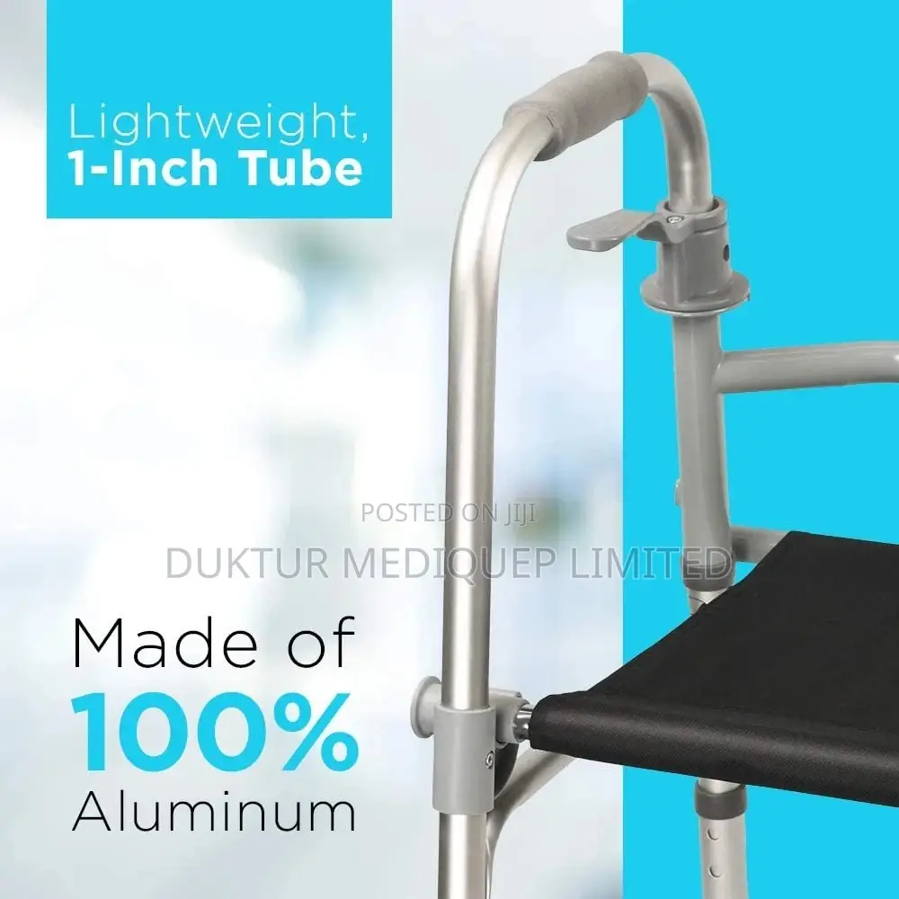 Walker With Seat - Lightweight Medical Walking Frame