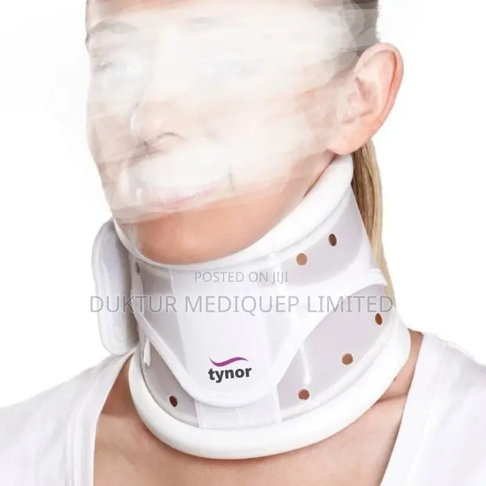 Tynor Cervical Collar Hard Adjustabl S/M/Le, White, 1 Unit