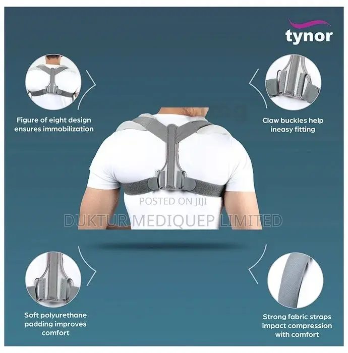 Tynor C 05 Clavicle Brace With Velcro L, M, CH