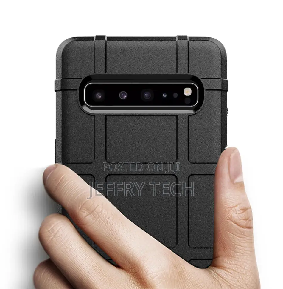 Anti-Shock Grid Texture Tough Case for Samsung Galaxy S10 E