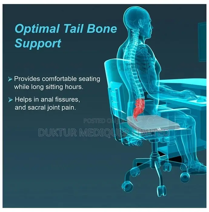 Tynor H 13 Coccyx Cushion Seat Universal Grey, 1pc