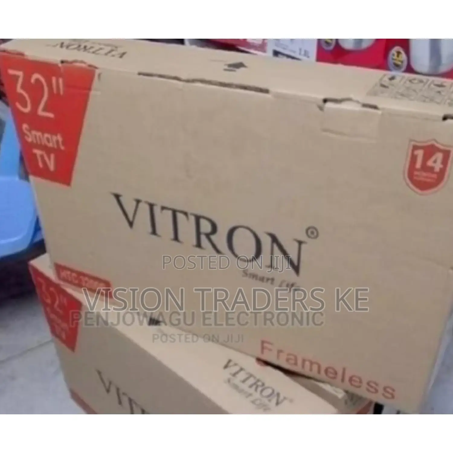 Vitron Frameless Smart Android Tv, Inbuilt Decoder, Netflix