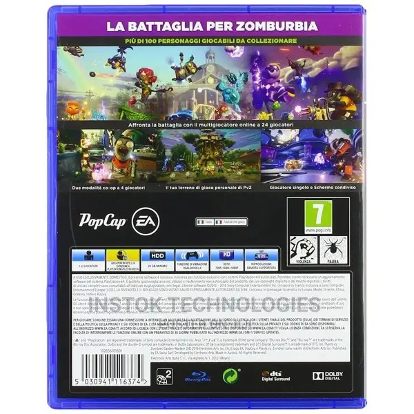 Plants vs Zombies: Garden Warfare 2 (Ps4)