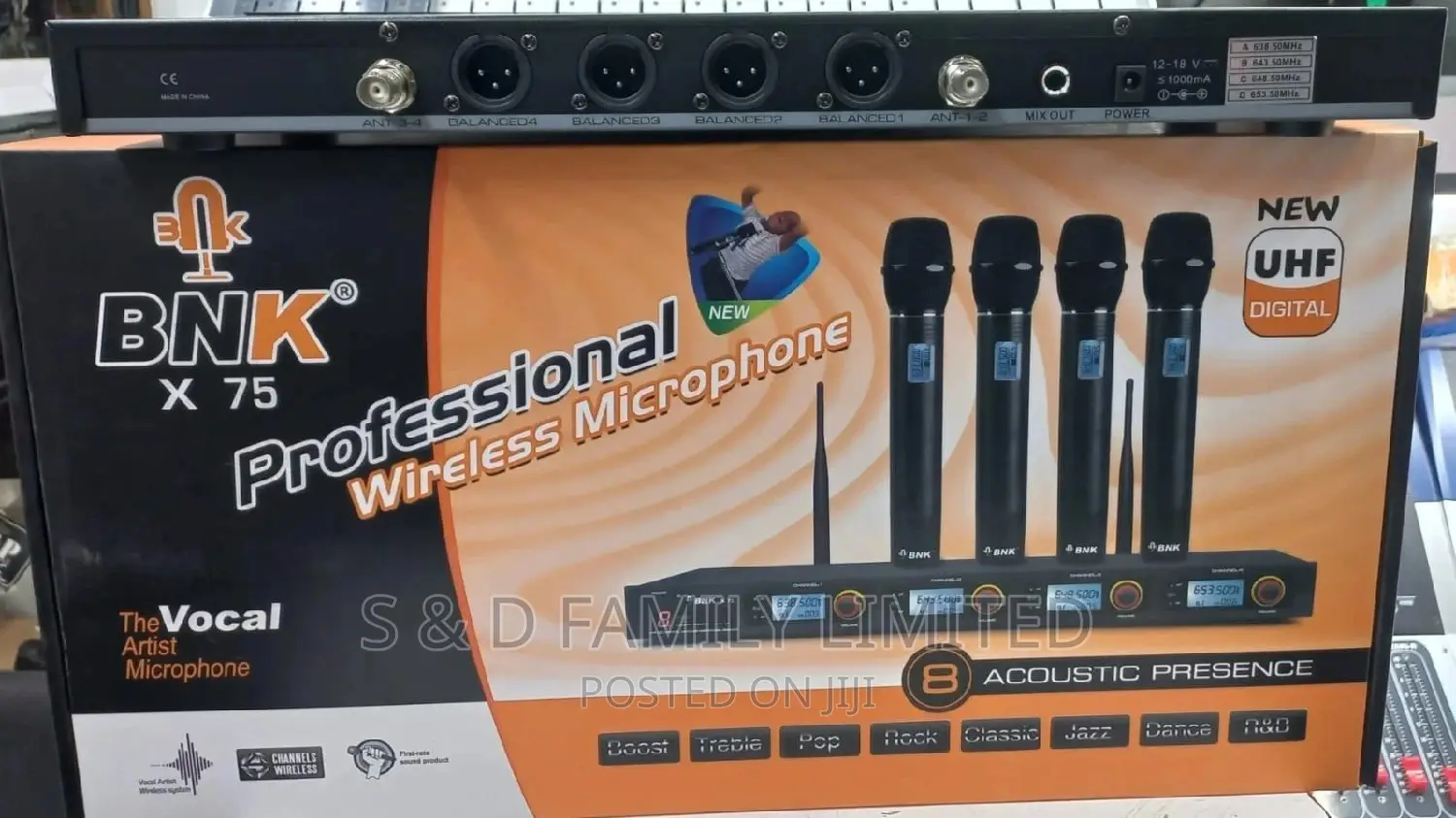 BNK Professional Wireless Microphone