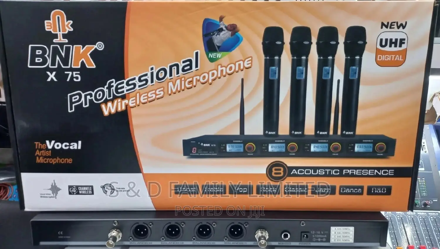 BNK Professional Wireless Microphone