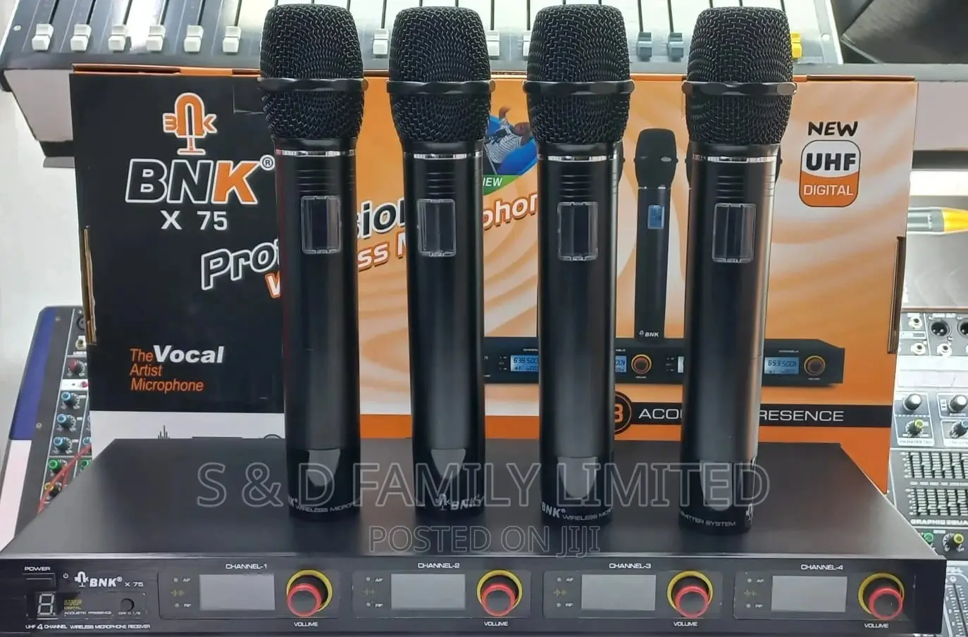 BNK Professional Wireless Microphone