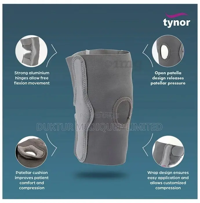 Tynor D 08 Elastic Knee Support, Sizes: M, L