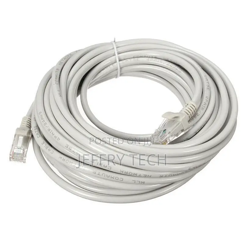 30M Long RJ45 CAT6 Ethernet Network LAN Internet Cable Giga