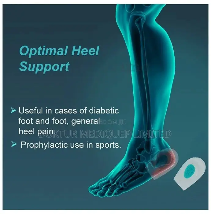 Tynor K-09 Heel Cup Silicone Pair L