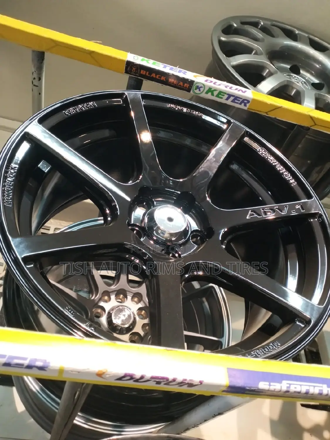Black 18 Inch Rims Set Fitting Subaru