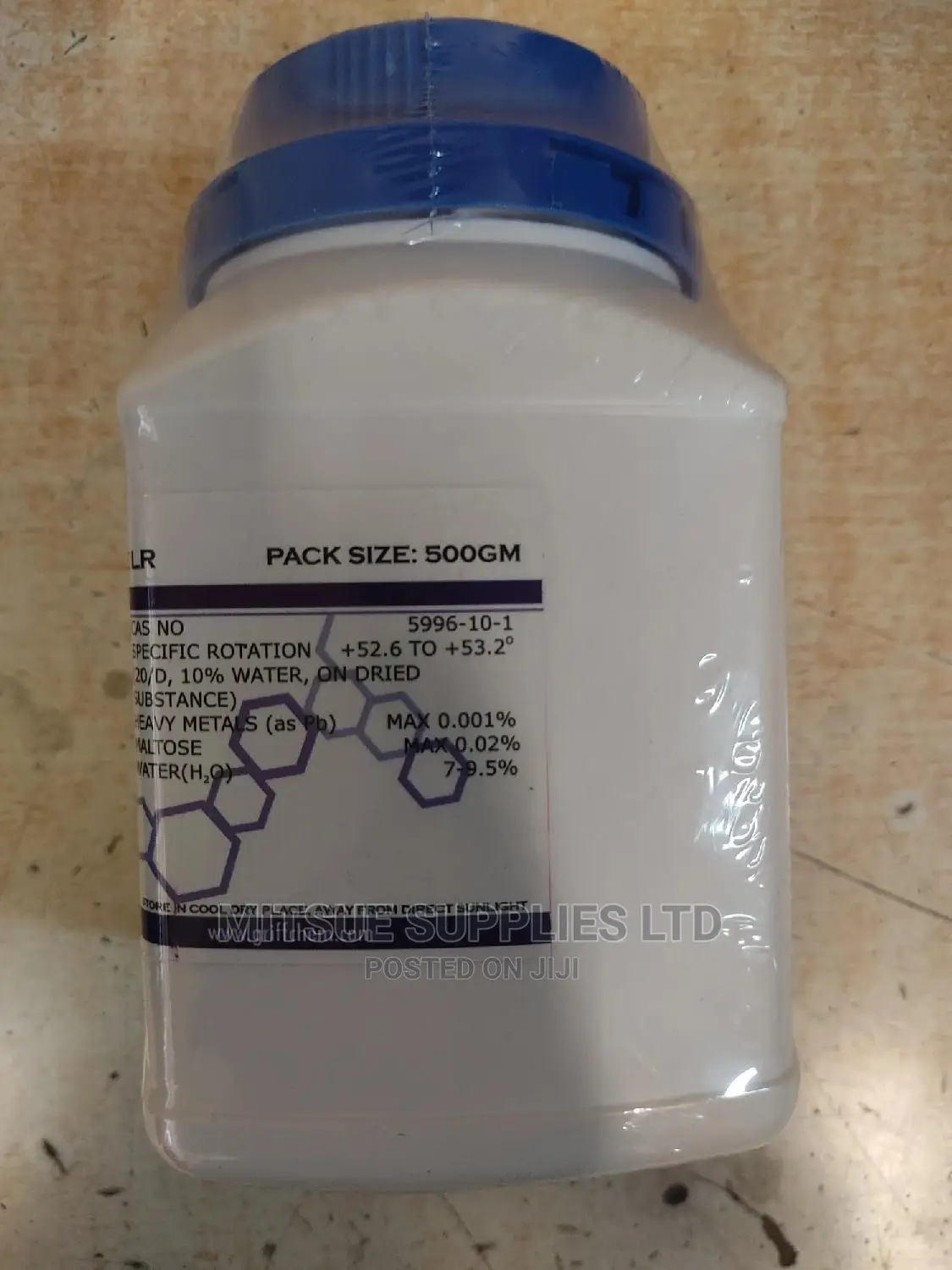 Dextrose Monohydrate Glucose LR 500 G
