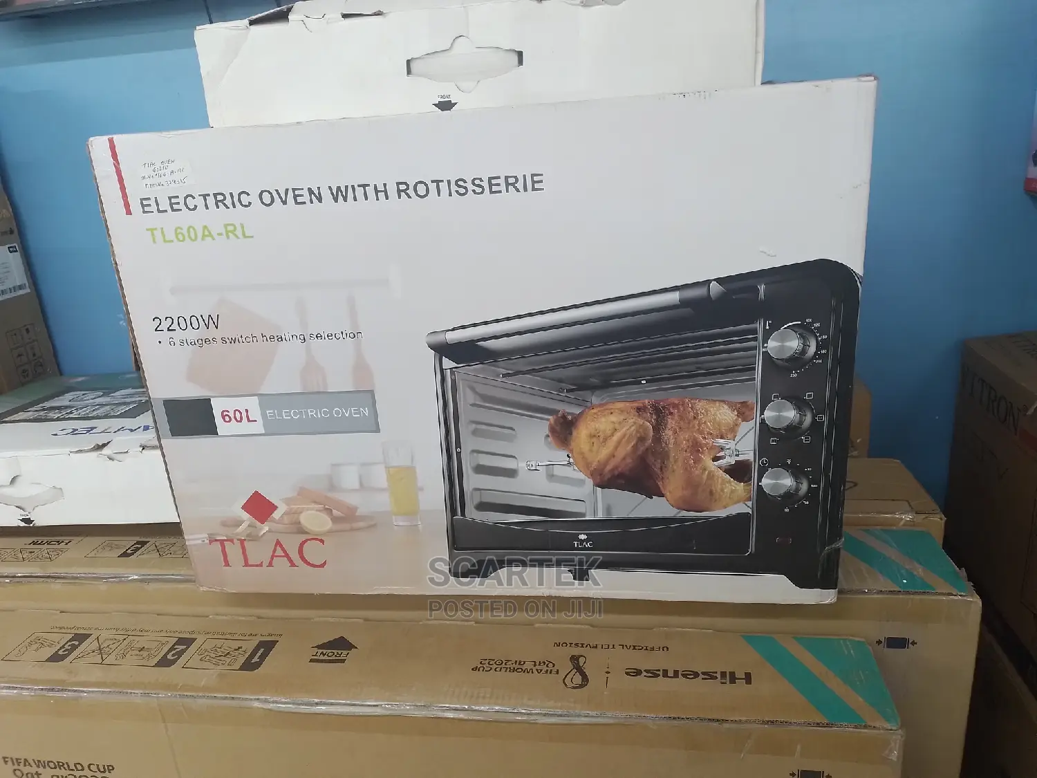 TLAC TL60A RL Electric Oven With Rotisserie